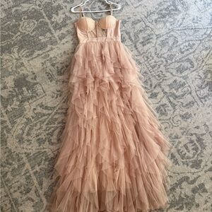 Windsor Lace Detail Blush Dress